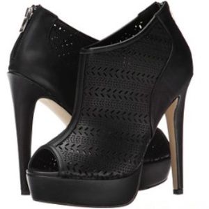 Sexy Laser Cut Booties Stiletto Heels 9 9.5